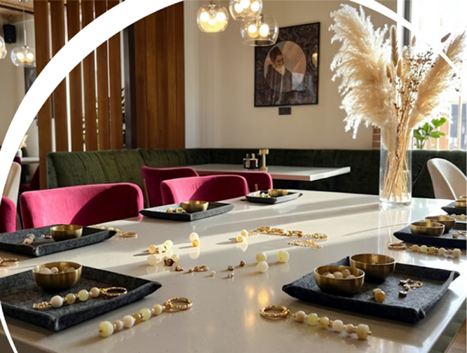 Мастер-класс по созданию украшений из натурального камня (Студия Золотой Мотылек)